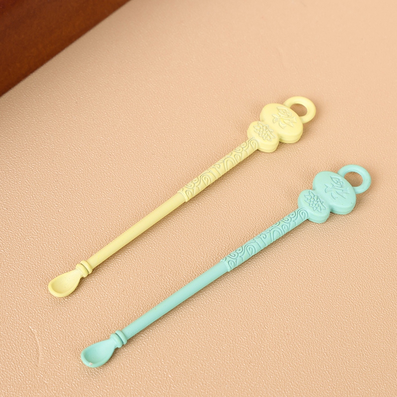 Aleación En Caja Macaroon Ear Digging Spoon 3