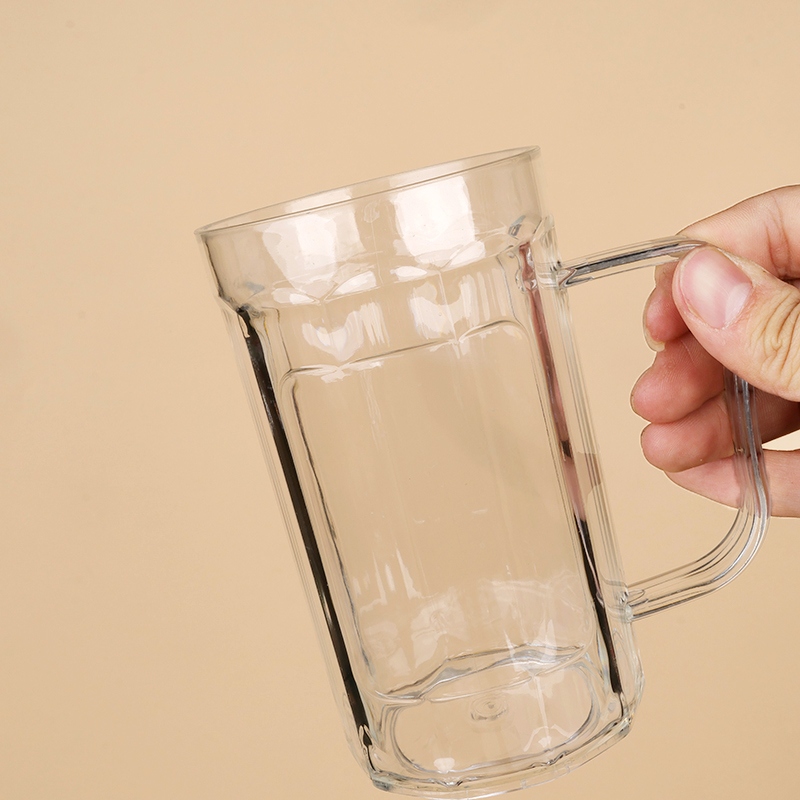 Tappet B- 1 Vaso Transparente de Cerveza de Plástico 3