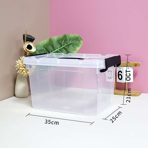 350 Caja de Almacenamiento Transparente 3