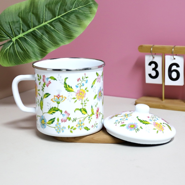 1403-14cm Copa de Esmalte Aromático 4