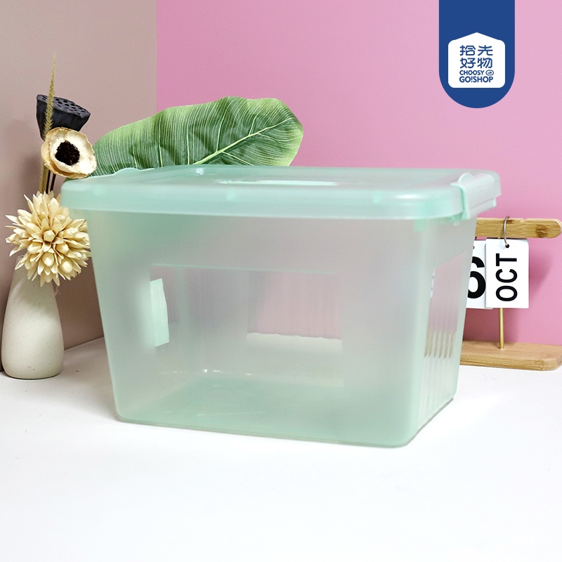 528 Caja de Almacenamiento Transparente Grande 2
