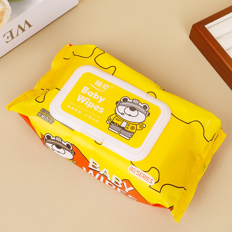 Hanrou 1644 Little Yellow Bear Wipes 3