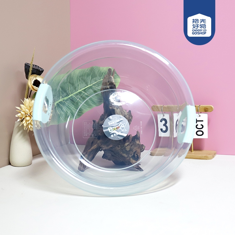 616 Oso Lavabo Transparente Binaural