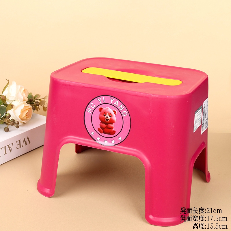 HC1025 Strawberry Bear Portable Stool 2