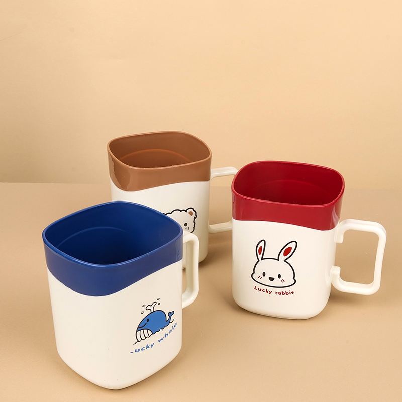SZ-2211 Dibujos Animados Copa de Boca Impresa de Dos Colores
