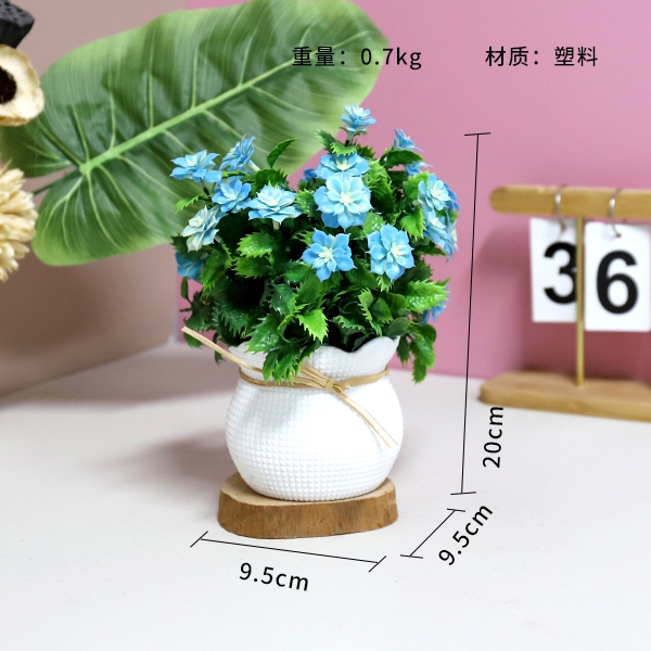 2410-3 Flor de Simulación Bonsai 3