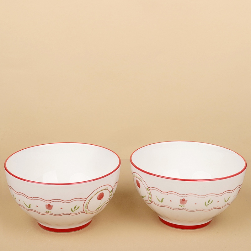 Nuevo Bono China 4.65 Pulgadas Jingde Bowl (Rose Rain)