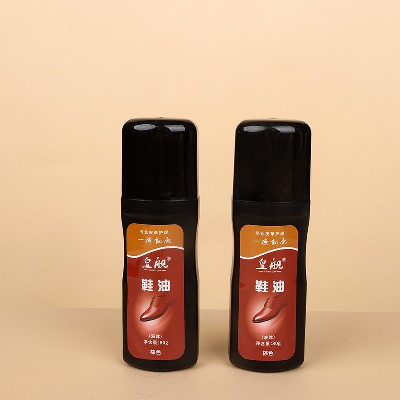 Huang Ship A- 006 Liquid Shoe Polish (Brown) 2