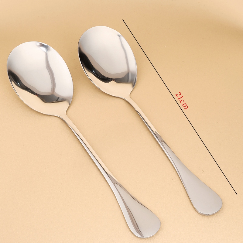 Cuchara Vegetal Con Mango Liso Grueso (500) 2