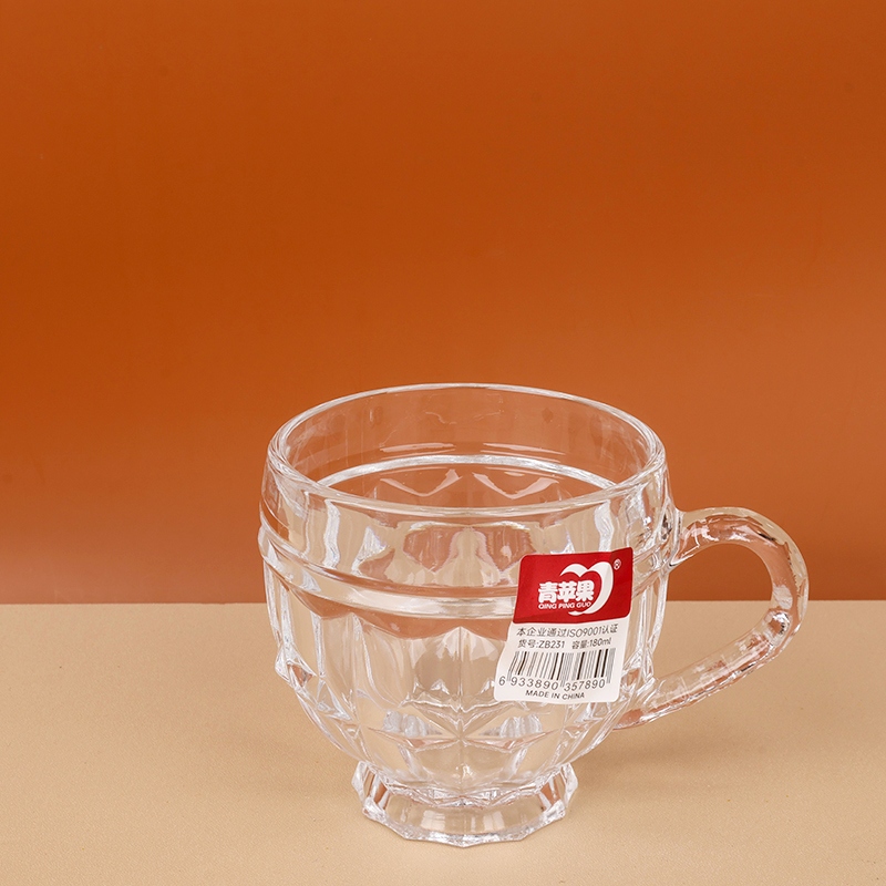 Verde Apple ZB231 Taza de Vidrio 3