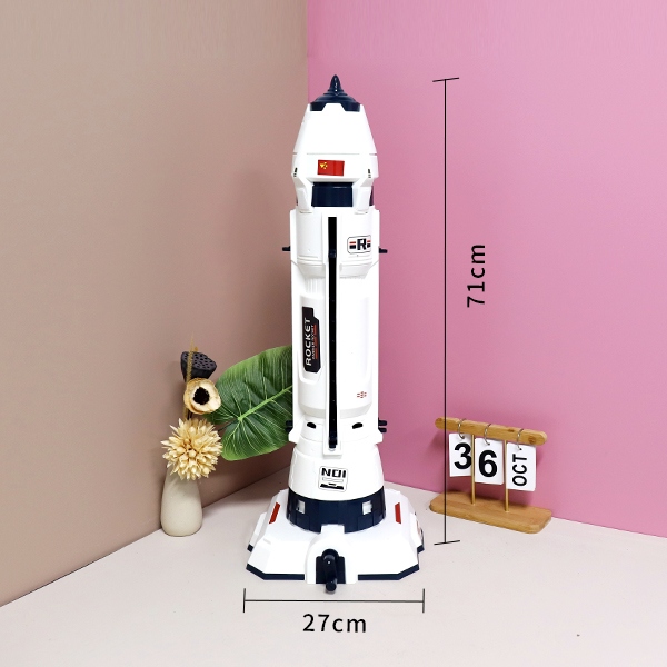 * 6017 Space Rocket-pullback Alloy Car (48 Rocket Feeder Shelf) 6