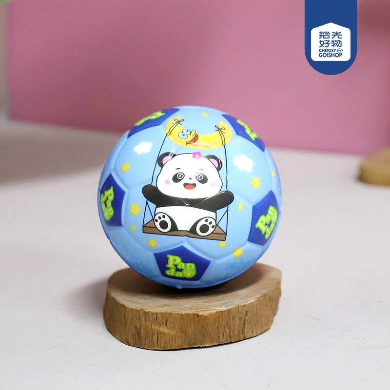 K90205 Panda Elastic Football (9CM) 2