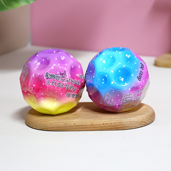 K90204 Rainbow Moon Bouncing Ball (9CM) 4
