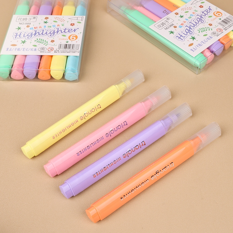 Zhong Xuan 988-6 Candy Color Highlighter (Soft Head) 3