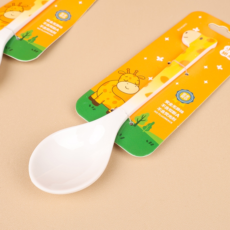 XZ8177 Caricatura de Mango Largo Cuchara (Grado de Alimentos) 3