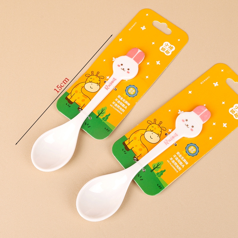 XZ8178 Caricatura Corta Cuchara de Mango (Grado de Alimentos) 2