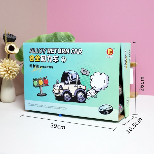926 Coche de Aleación de Coches de Dibujos Animados (24 Para Enviar Rack de Exposiciones) 5