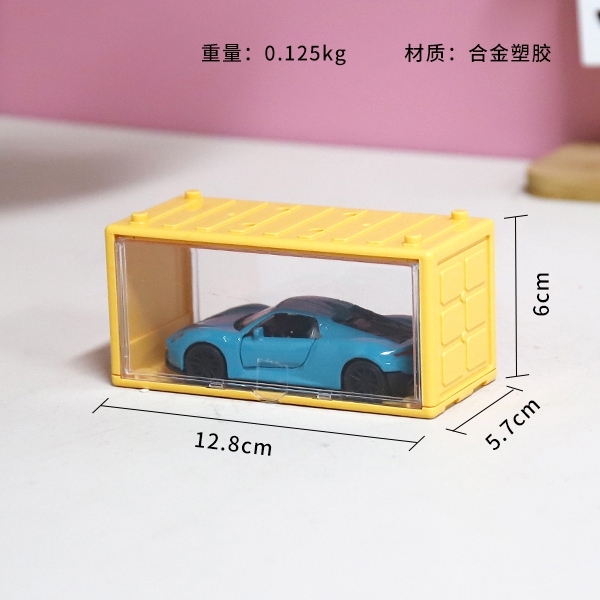 8009A Huili Aleación Coche Deportivo ((54 Para Enviar un Carguero) 3