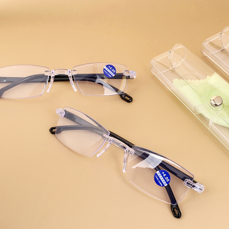 Gafas de Lectura Ligera de Caja Blanda 400 Grados