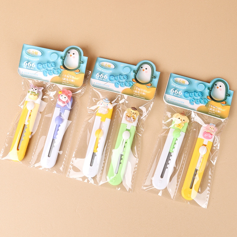 Heshun 363 Cuchillo de Arte de Dibujos Animados
