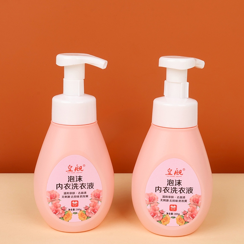 Huang Ship Foam Ropa Interior Lavandería Líquido 300g 2