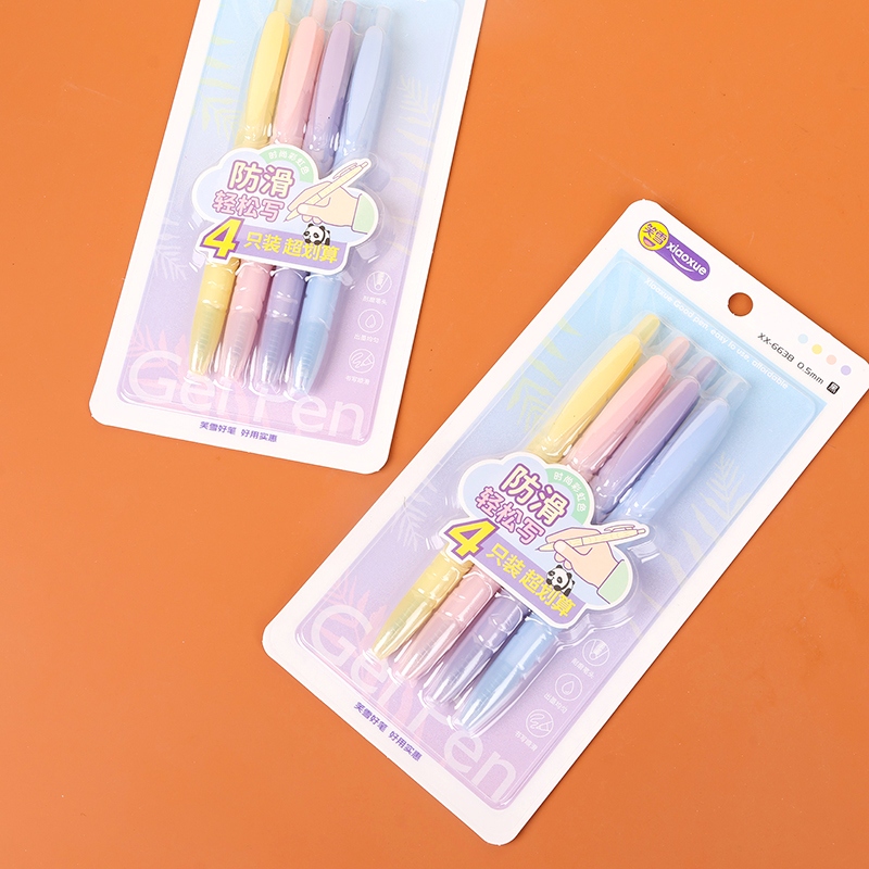 XX-6638 Antideslizante 4 Macaron Gel Pluma