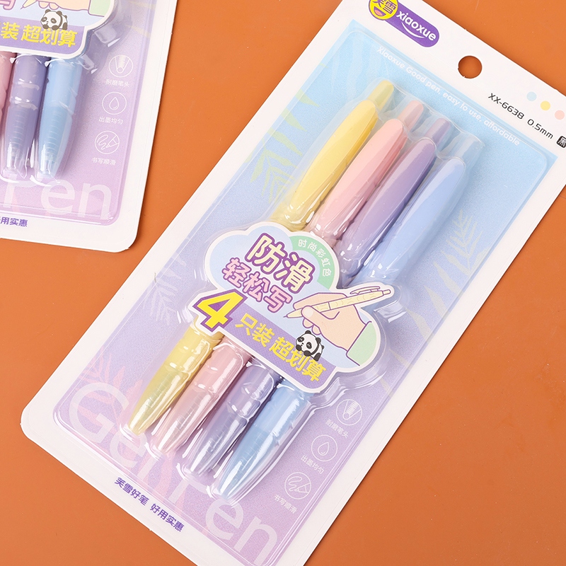 XX-6638 Antideslizante 4 Macaron Gel Pluma 3