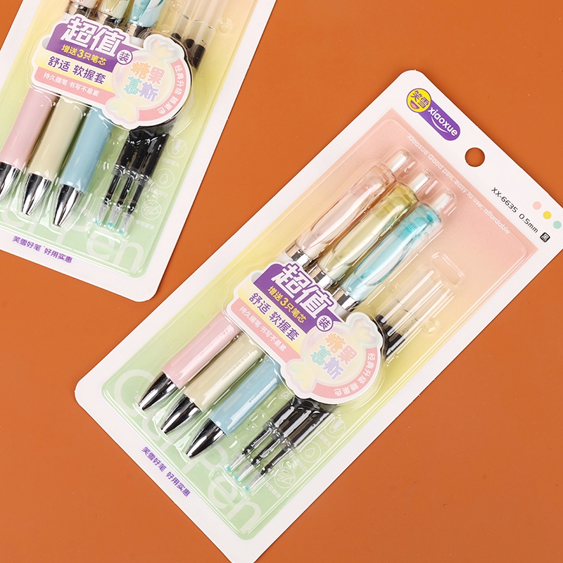 XX-6635 Candy Mu Si Gel Pen (3 3 Value Pack) 3