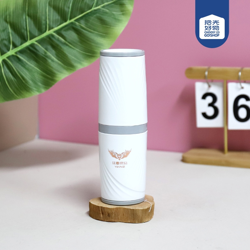 YZ-6609 Taza Multiusos de Lavado Bucal (Blanco Hollín)