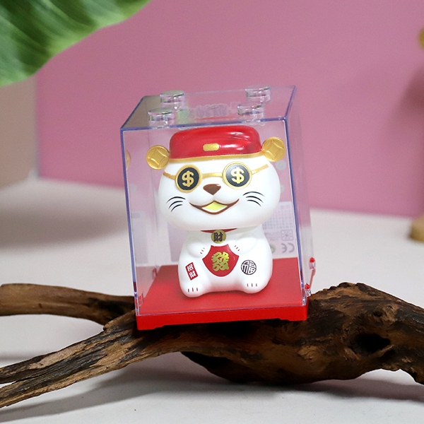23120 Ornamentos Solares de Gato Afortunado 4