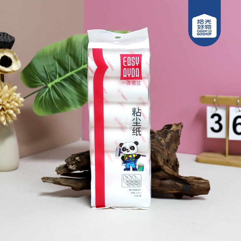 1010 Sticky Polvo Papel 6 Pack (10cm * 30 Capa)