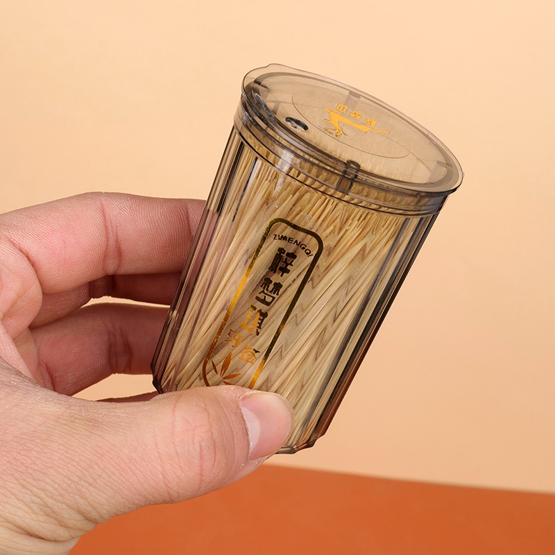 Zi Meng Qi 820-crystal Long Bottle Toothpick 3
