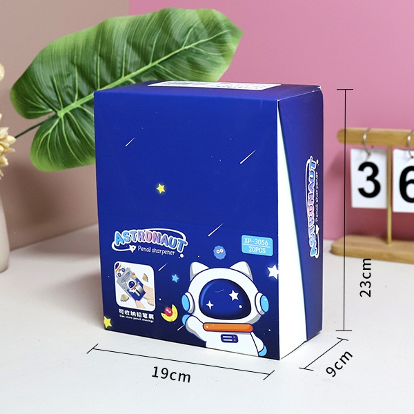 3056 Astronauta Doble Agujero Afilador Lápiz 6
