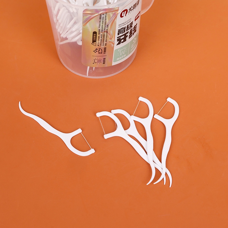 YXM-810 Gran Caja Redonda Dental Floss (80)