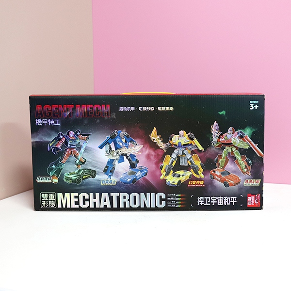 Serie Robot de Deformación 1158-138 (Tres Colores) 4