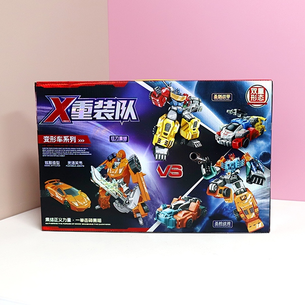 Serie Robot de Deformación 1158-147 (Tres Colores) 4