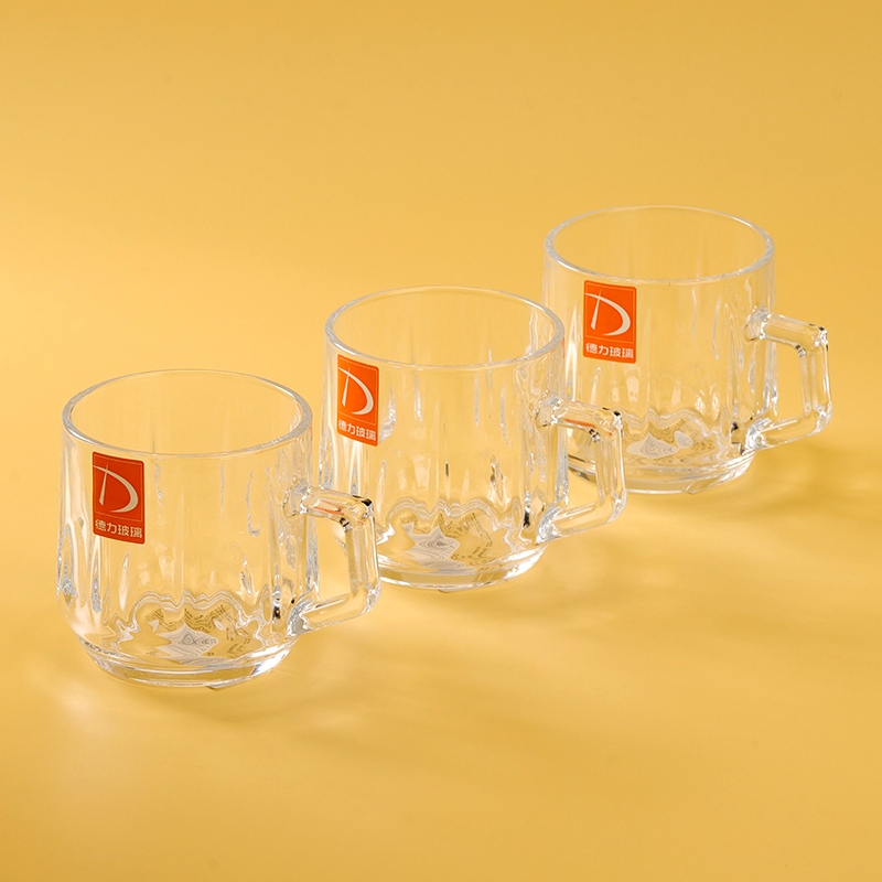Deli TZ4305 Taza de Mango de Vidrio (213ML) 4