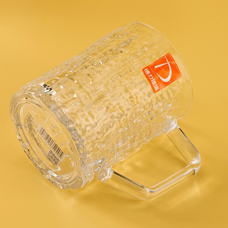 Deli TZ5005 Taza de Mango de Vidrio (300ML Patrón Al Azar) 3