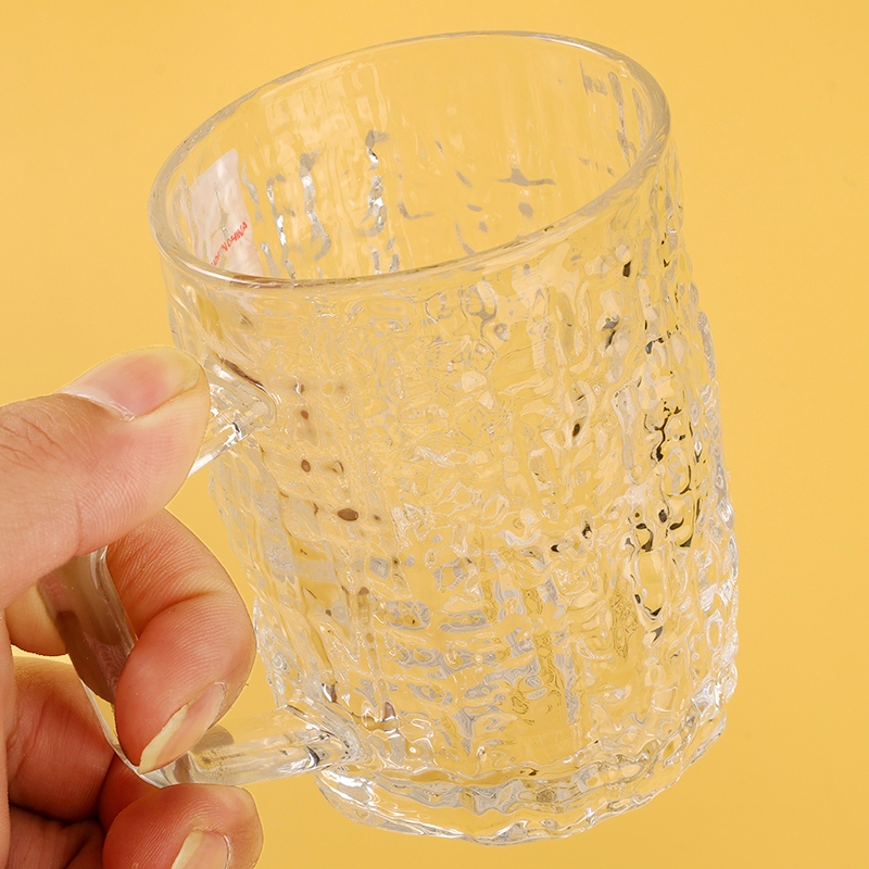 Deli TZ5005 Taza de Mango de Vidrio (300ML Patrón Al Azar) 4