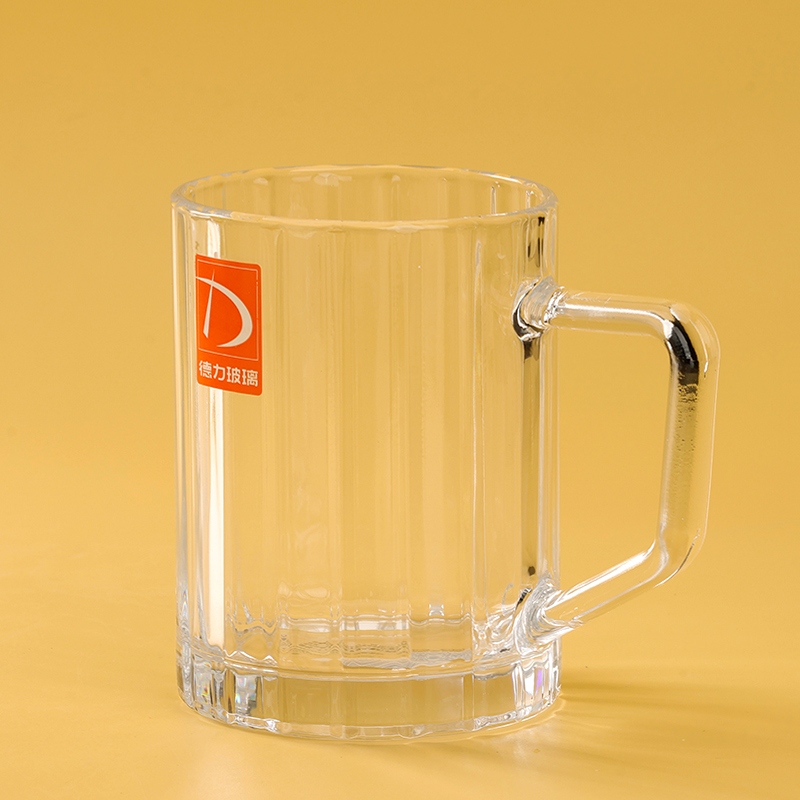 Deli TZ5005B Taza de Mango de Vidrio (300ML) 3