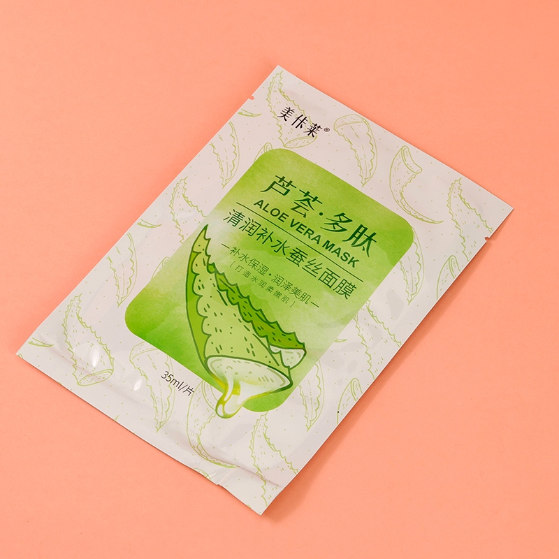 Máscara Hidratante Aloe (35ml * 10 Tabletas) 4