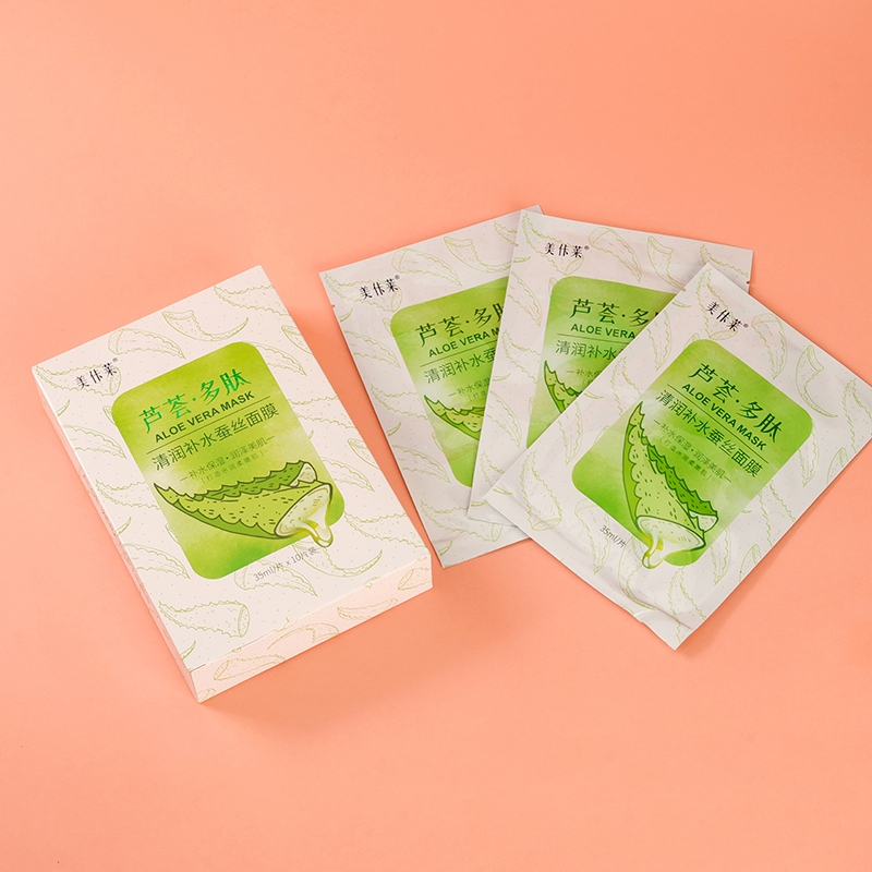Máscara Hidratante Aloe (35ml * 10 Tabletas) 5