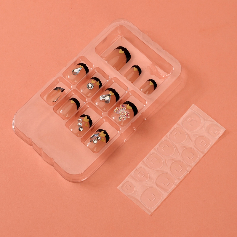Accesorios de Perforación Punto de Moda Uñas Falsas (Cabeza Cuadrada) 3