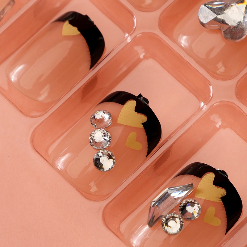 Accesorios de Perforación Punto de Moda Uñas Falsas (Cabeza Cuadrada) 4