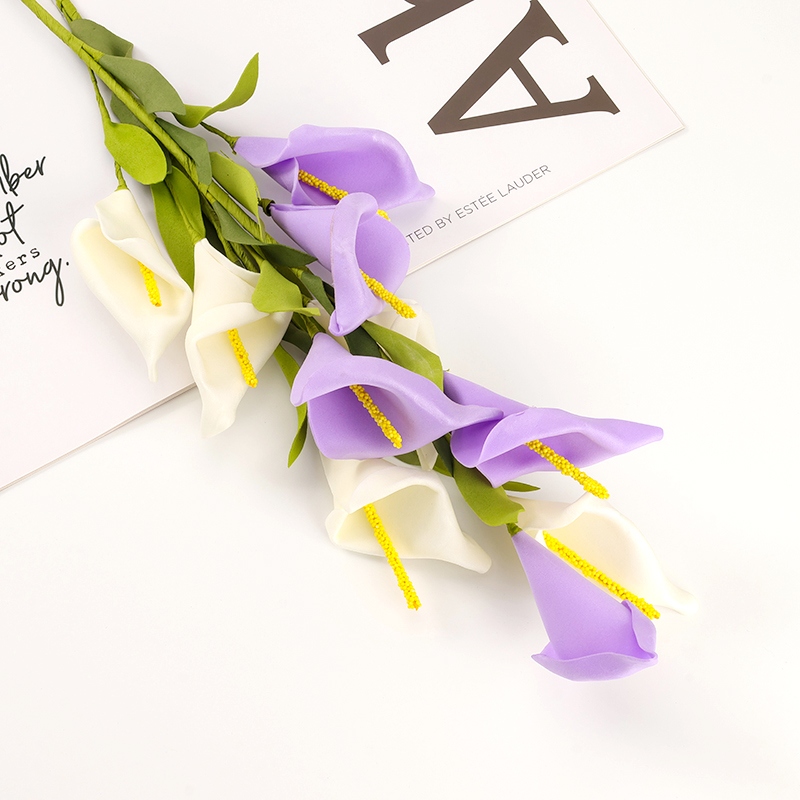 WS Artificial Calla Flor (Color Al Azar) 4