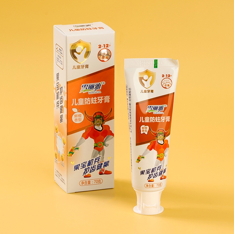 2-12 Shelia los Niños de Cristal Resistente a la Humedad Toothpaste 70g
