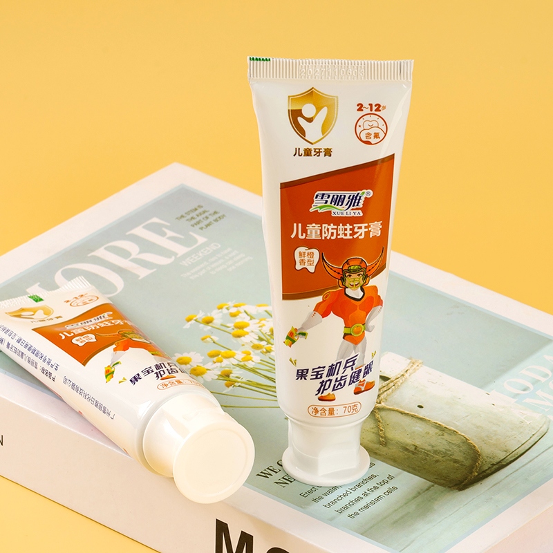 2-12 Shelia los Niños de Cristal Resistente a la Humedad Toothpaste 70g 4