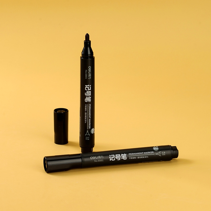 Deli Sida 6881 Marcador (Negro) 4