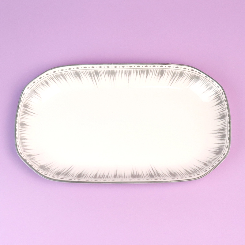 Placa de Pescado Cortada de 12 Pulgadas (Elegante) 2