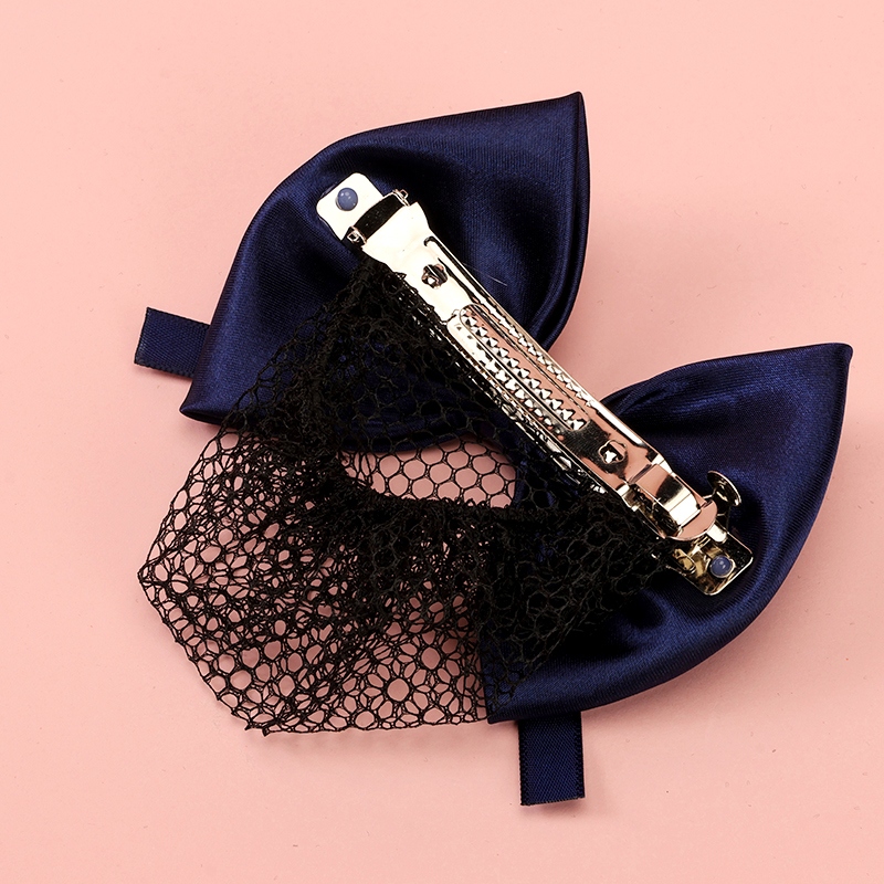 B86 Ribbon Bow Hair Net 5